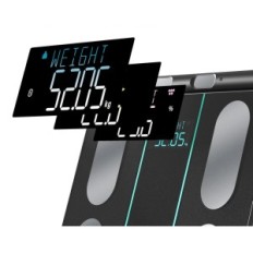Floor scale Healthkeep, on Android and iOS, 180 kg Intelligent Bathroom Scale Bluetooth Analysis of body composition