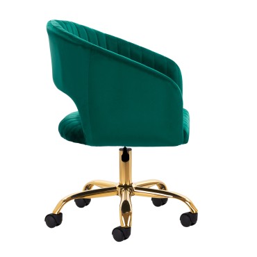 4Rico swivel chair QS-OF212G green — side view