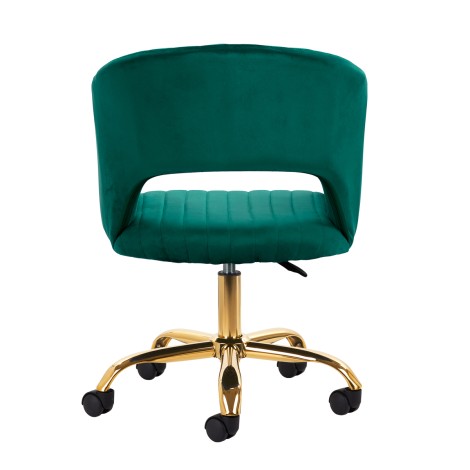 4Rico swivel chair QS-OF212G green — rear view