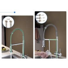 Kokbon 360 ° Kokbon Bather CHOME στιλ Rotary μπαταρία με βολικό έλεγχο νερού νερού