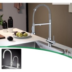 Kokbon 360 ° Kokbon Bather Chrome styl otočné baterie s pohodlným řízením vodního proudu