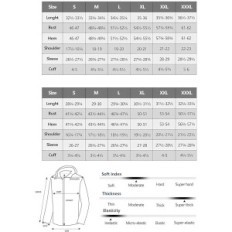 Mapamyco herenjas 3in1 met fleece voor regen en sneeuw, maat XL