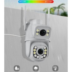 ANBIUX, 5W, 12V, WI-FI Monitorovacia kamera, kompatibilná s Alexom, 2 ks.