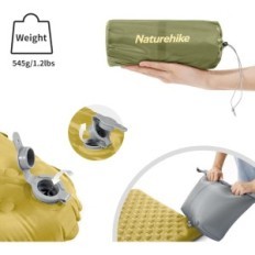 NatureHike Alloggio Tappetino 7 cm Ultralight e gonfiabile per 4 stagioni