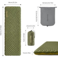 NatureHike Ubytování Mat 7 cm Ultralight a nafukovací pro 4 sezóny