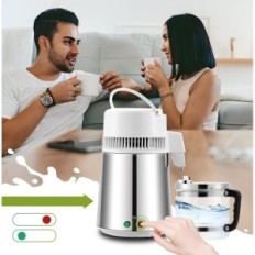 Brukt Spolehli Vanndestiller 220V Glasskanne