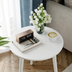 Rabljena tabela Okrogla 42 cm, višina 51 cm Scandinavian apicizon