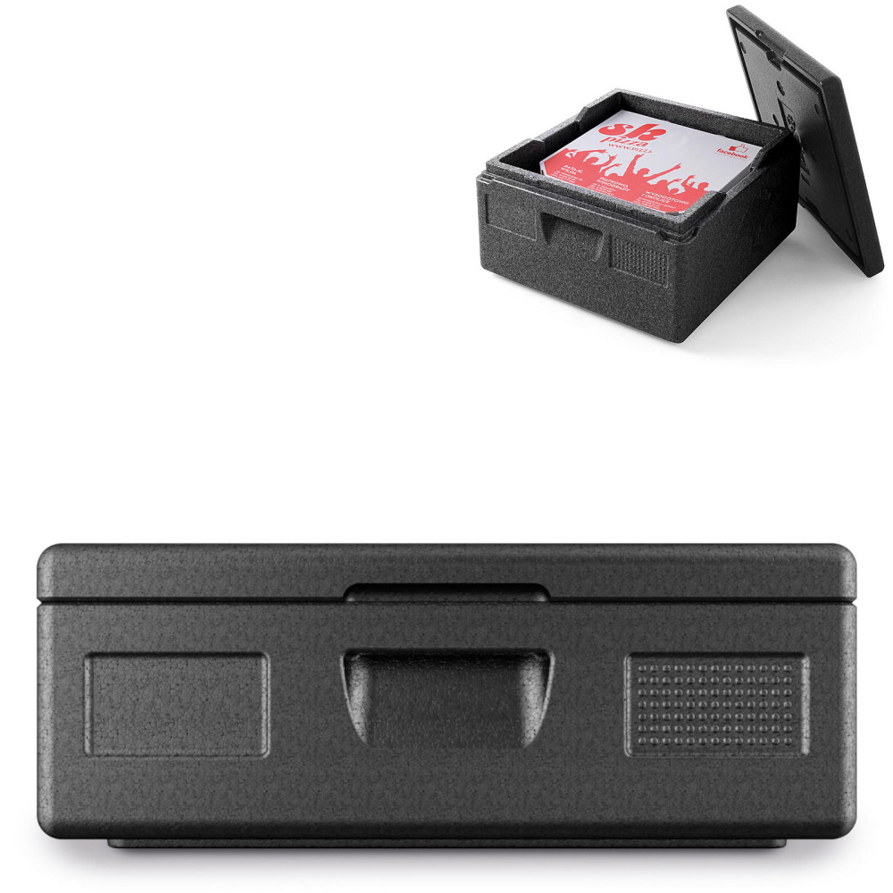Thermische thermische isolatiecontainer voor pizza 3 x pizza wo. 40cm