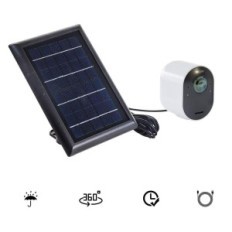 Solar Panel Wassestein 2W 6V kaabli 13 / 1ft ARLO ULTRA / PRO 3/4