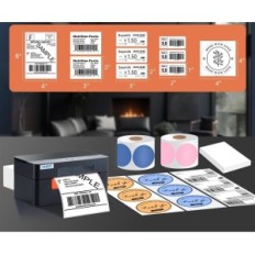 Impresora de etiquetas VRETTI BLUETOOTH 4X6, para pequeñas empresas, exposición