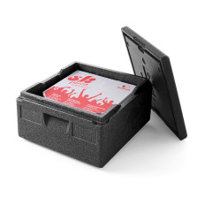Thermische thermische isolatiecontainer voor pizza 3 x pizza wo. 50cm