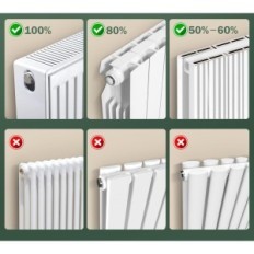 Ecocalmo KP-RV222 Ventilador para radiador com termostato, conjunto de 2 PCs