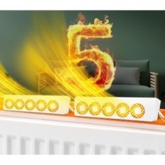 EcoCalm KP-RV222-ventilator voor radiator met thermostaat, set van 2 stuks