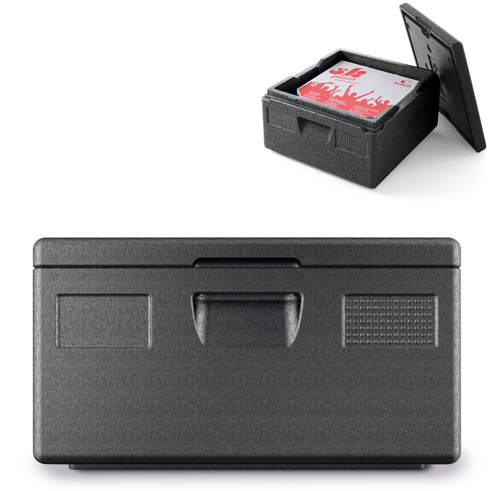 Thermische thermische isolatiecontainer voor pizza 5 x pizza wo. 40cm