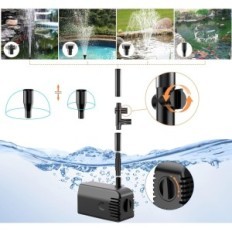 Abrechnungspumpe 25 W, 1512 l / h, 5 Meter Kabel