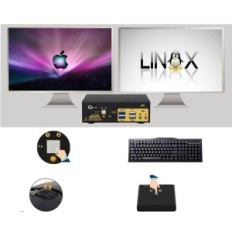 KVM CKLUU 2x2 Controller USB 3.0 HDMI 2.1, 8K a 60 Hz 4K a 144 Hz