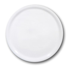 Vastupidav pizza plaat portselaniga Special White 330mm - 6tk komplekt.