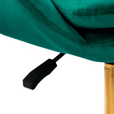 4Rico otočná stolička QS-MF18G zelená — detail ovládania