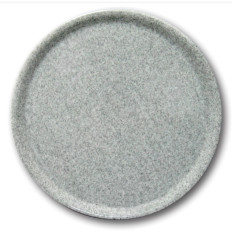 Durable pizza plate with porcelain Special Granite 330mm - 6pcs set.