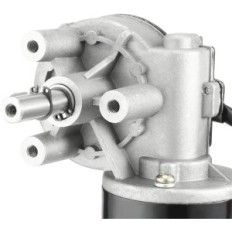 Motor com transmissão SourcingMap D63R-2480-100R, 100 RPM, 24V, 80 W