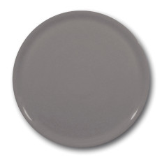 Placa de pizza duradera con porcelana Speciale Grey 330mm - 6pcs conjunto.