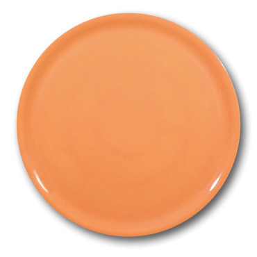 Trpežna pizza plošča s porcelanom Posebna oranžna 330mm - 6pcs Set.