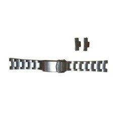 Použité Miltat Sledování popruh pro Seiko SSC813P1 20 mm Silver L