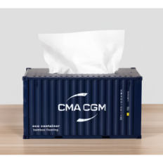 Tovagliolo contenitore del contenitore RESTEQ CMA CGM, modello per la decorazione