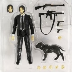 Akčné číslo John Wick so psom, súpravou s príslušenstvom