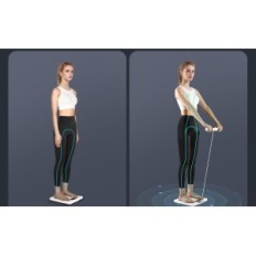 Body weight ArboLeaf, Bluetooth model with 8 electrodes, high precision