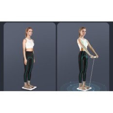 Body weight ArboLeaf, Bluetooth model with 8 electrodes, high precision