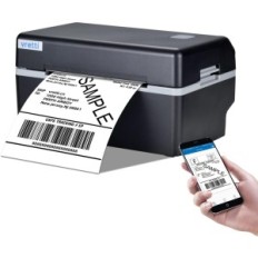 VRETTI címke nyomtató, Bluetooth, termikus, DHL és Amazon