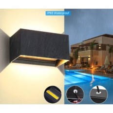 King Lamp 4 x LED 20W, nastavitelný úhel, teplo bílá 3000K, IP65