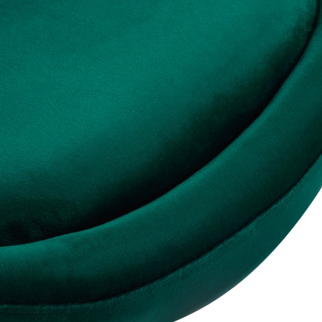 4Rico draaistoel QS-BL12G groen — detail zitvlak