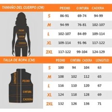 Chaleco calentado Hillsltr, 8 zonas de calor, sin banco de energía, tamaño S