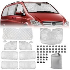 Tapis thermiques Jinsentgg pour Mercedes Vito, 10 pcs, parasols