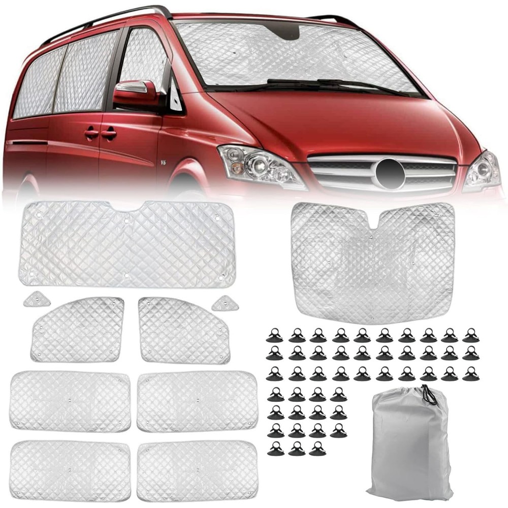 Thermal Mats Jinsentgg jaoks MERCEDES VITO, 10 tk, päikesevarju