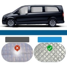 Thermische mat maxearn voor VITO II W639, Sunshade, 10 stks.