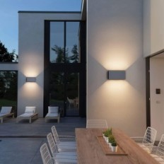 Klighten 24W svjetiljka s senzorom pokreta 2 računala. IP65 3000K, podesivo svjetlo