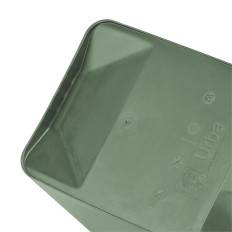 Basket for segregation container for sorting garbage and waste - green Urba 21l