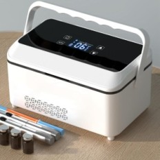 Frigorifero portatile BRRNOO, modello 10600 mAh, temperatura costante