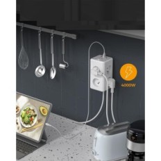 Tessan power strip with 6 sockets and 3 USB TS-306 5M