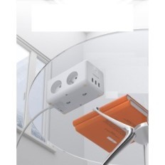 Tessan Power Strip με 6 υποδοχές και 3 USB TS-306 5M