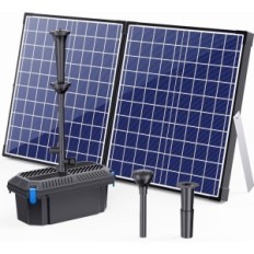 Biling DC-50W Solární filtr s čerpadlem 2100l / h až 5000l, výstava