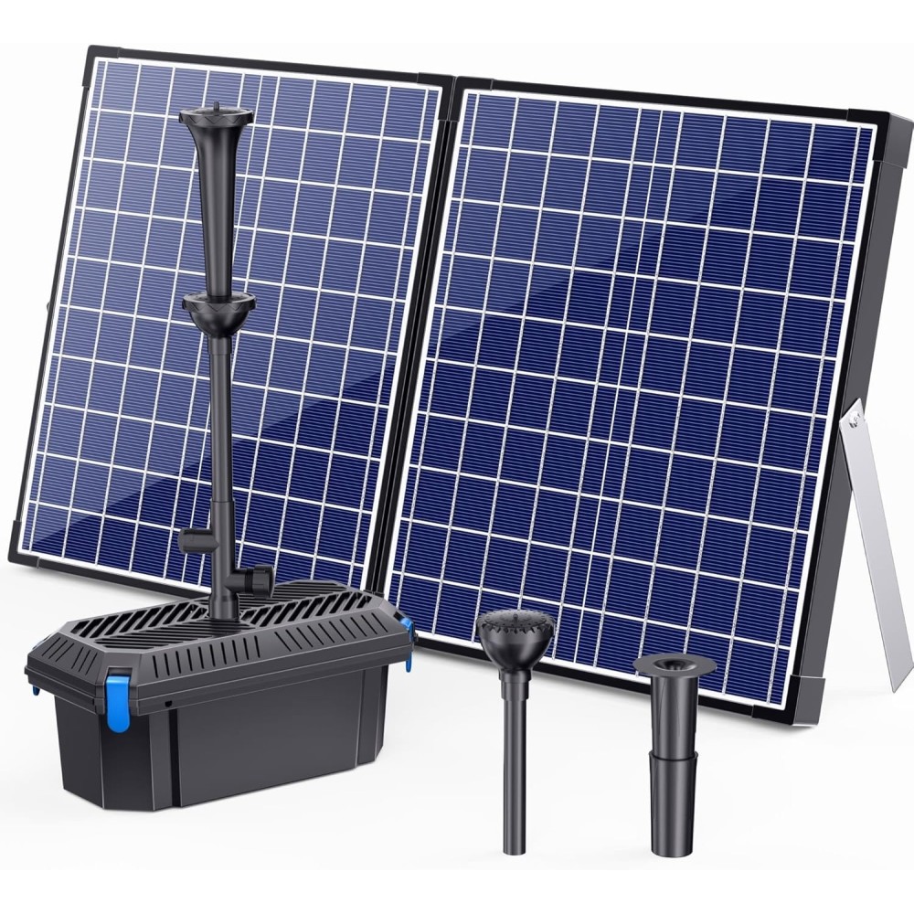 Bilsol-filter med en pumpe 2100L / t til 5000L, utstilling