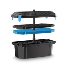 Bilsol-filter med en pumpe 2100L / t til 5000L, utstilling