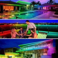 Ailbton IP68 LED tape, RGB, 30 meters