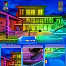 Ailbton IP68 LED-nauha, RGB, 30 metriä