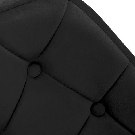 4Rico Drehstuhl QS-BL14G schwarz — Detailaufnahme Sitz