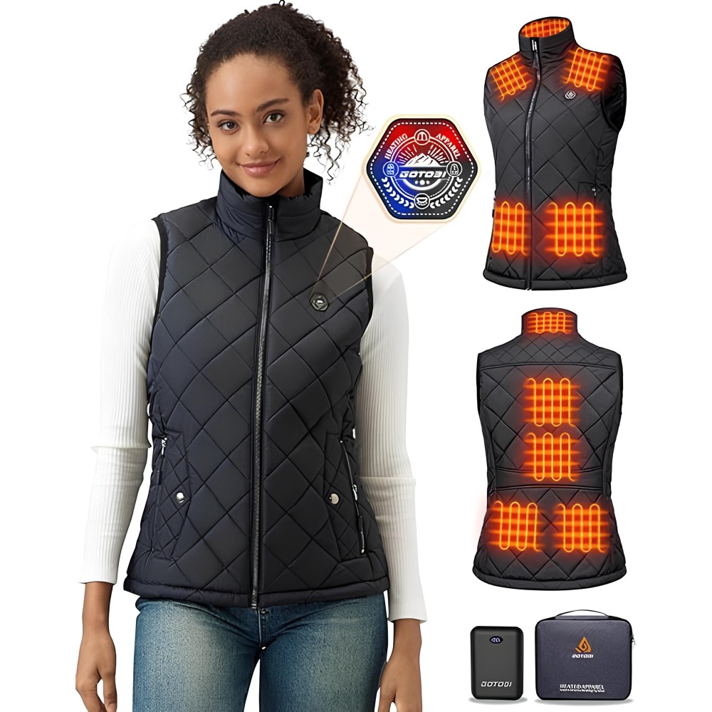 Women's Waist VeiW-WIENSED GOTOBI, 16.000 mAh, sort, størrelse m